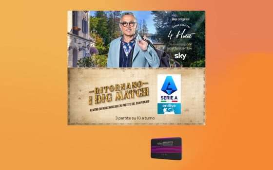 Sky WiFi + Sky TV + Sky Calcio: la nuova offerta a 35,80€ al mese è SUPER