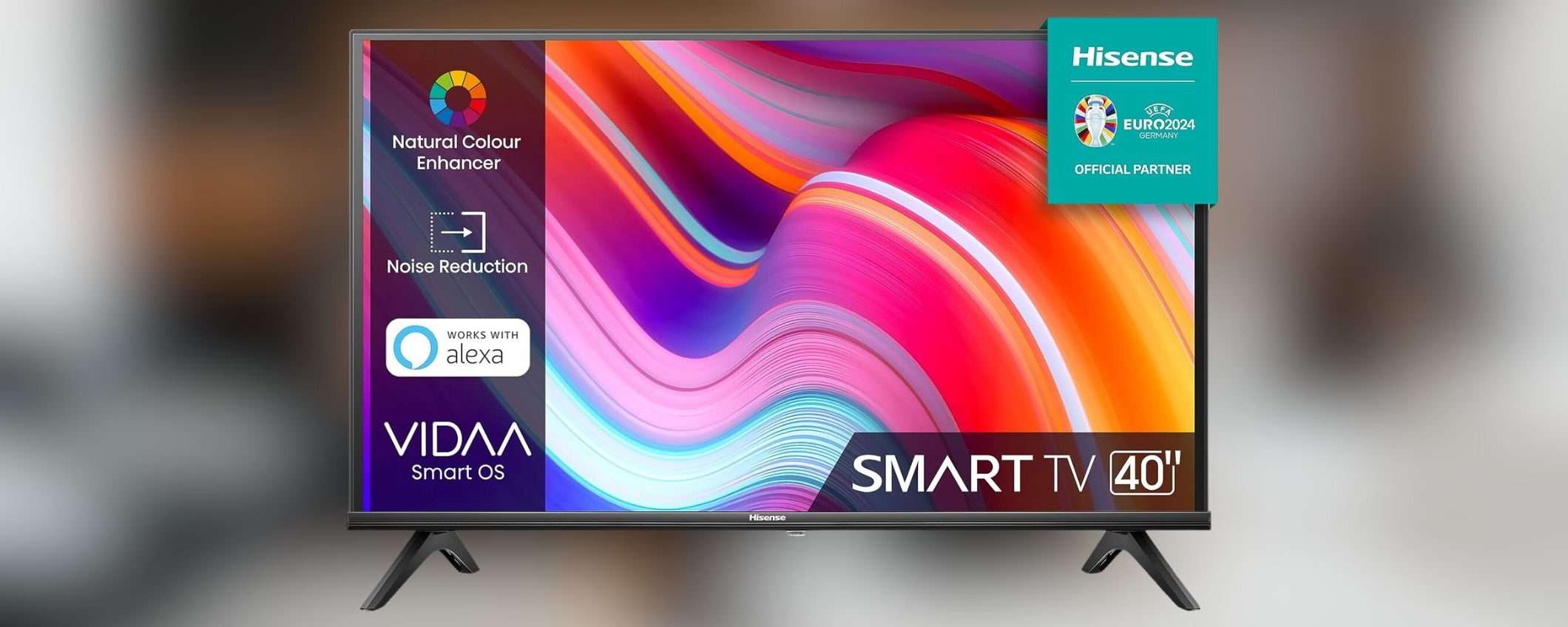 Solo 235€ per questa smart TV da 40