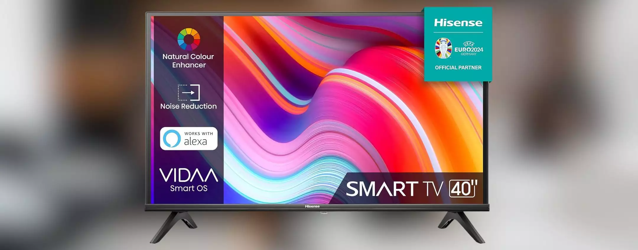 Solo 235€ per questa smart TV da 40″ HD in offerta Amazon