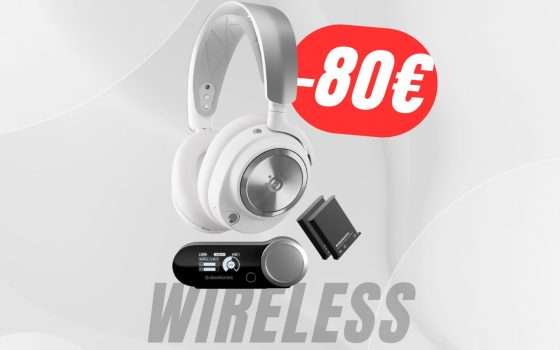 Le cuffie da gaming definitive (SteelSeries Arctis Nova Pro) sono SCONTATE di 80€!