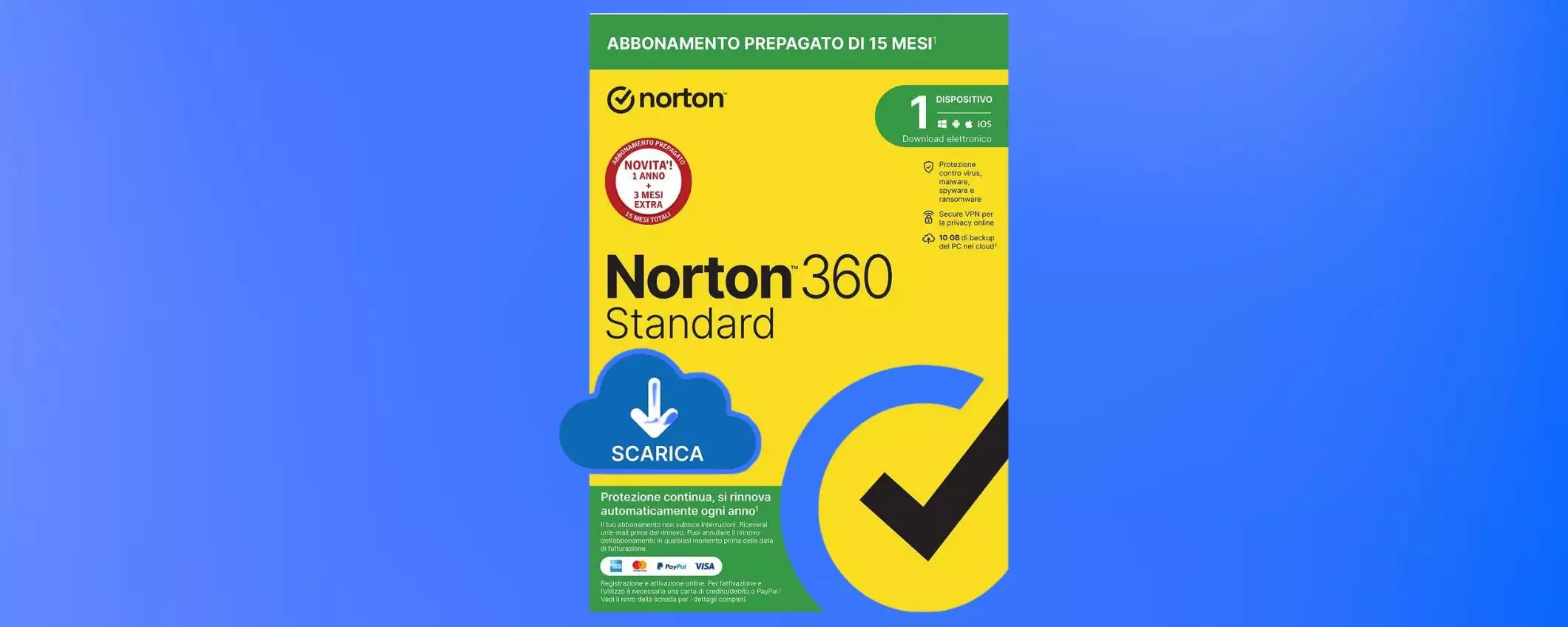 Super promo Norton: tutti i bundle scontati fino al 66%