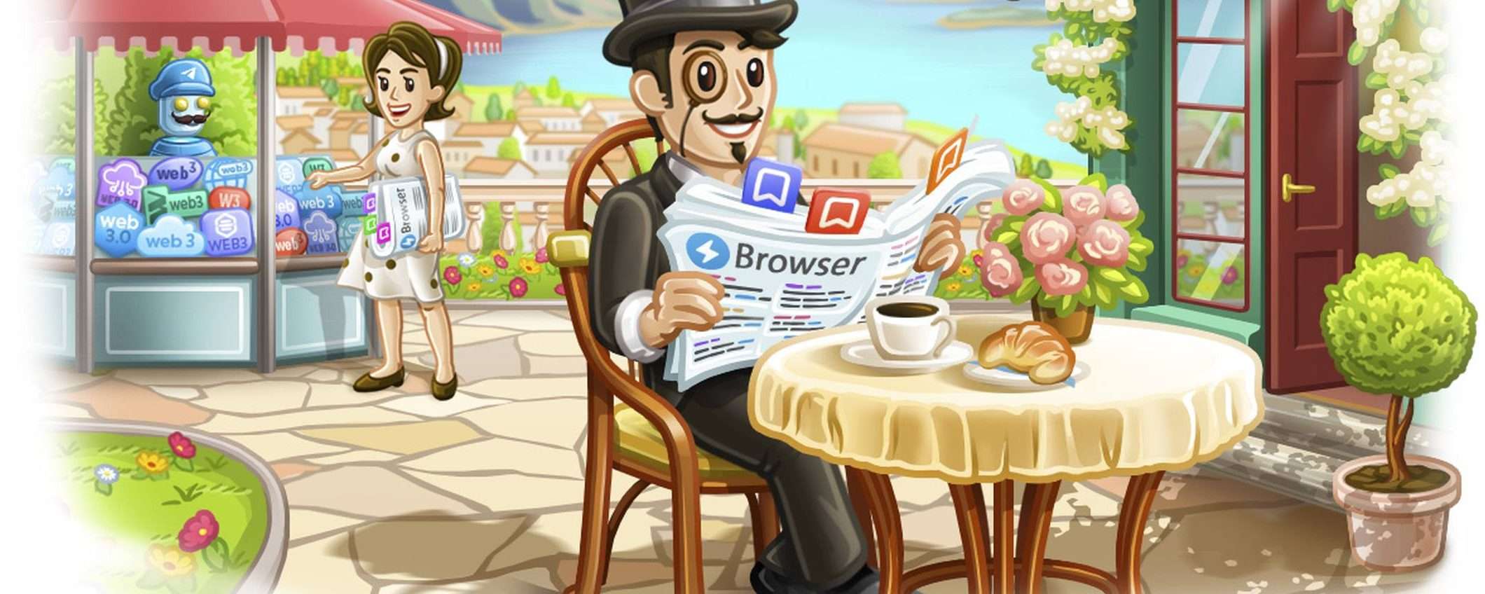 Telegram: nuovo browser in-app e mini app store