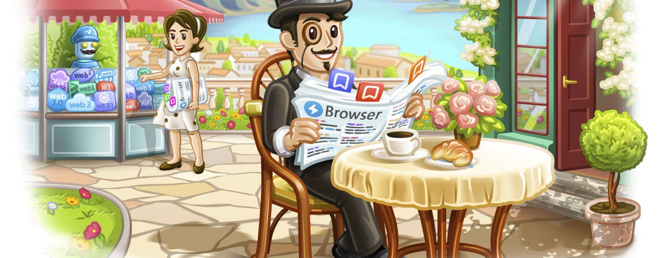 Telegram: nuovo browser in-app e mini app store