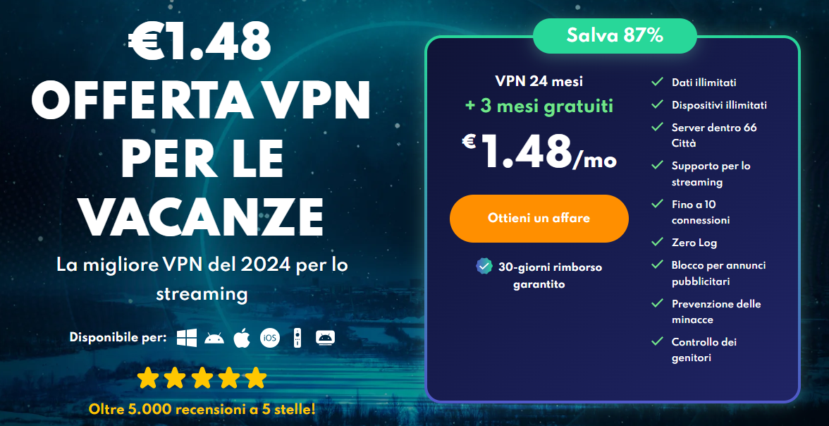 VPN perfetta per le vacanze