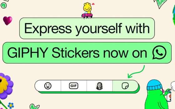 WhatsApp: sticker personalizzati, IA e GIPHY