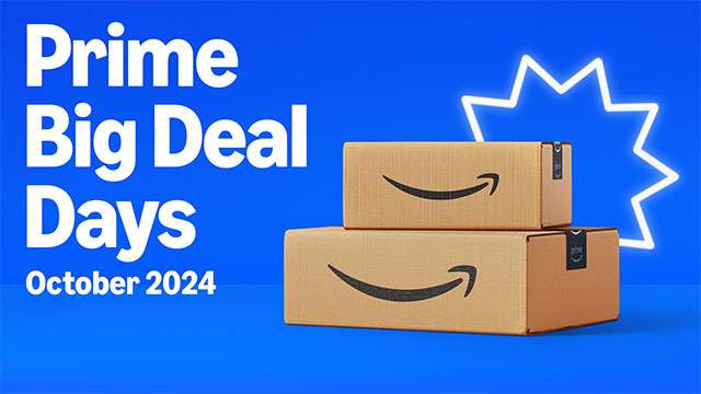 Il banner di Amazon per la Festa delle Offerte Prime in programma per l'ottobre 2024