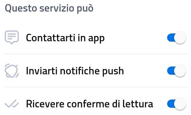 App IO: le autorizzazioni richieste dai servizi dell'Agenzia delle Entrate