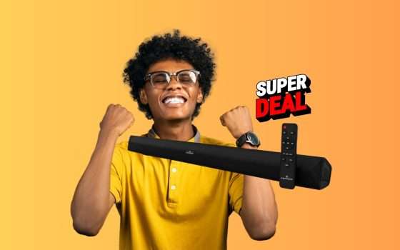 Audio senza limiti con la Soundbar Fenner a meno di 60€