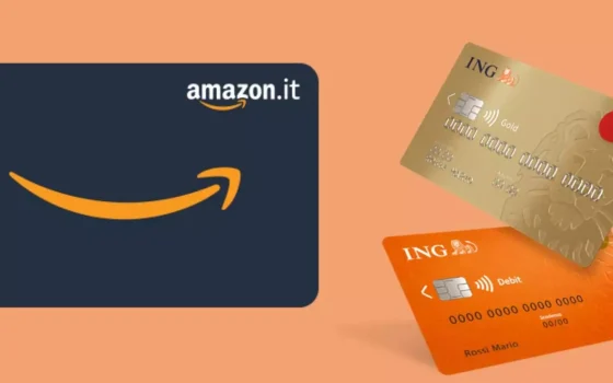 Apri Conto Corrente Arancio: per te fino a 100€ in buoni Amazon