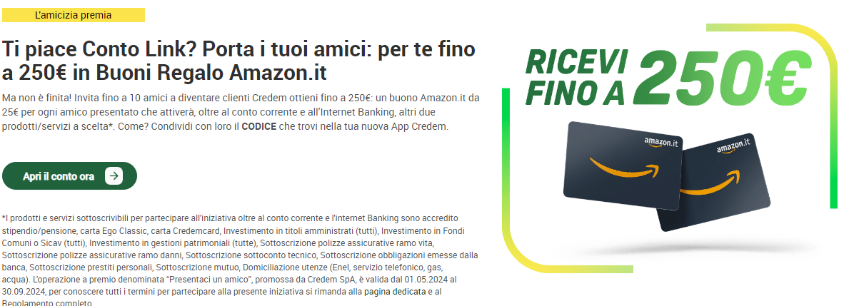 buoni Amazon fino a 250€