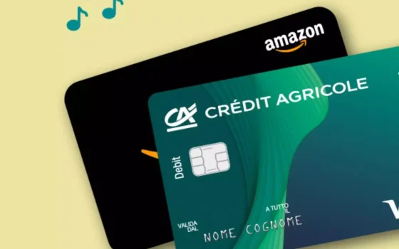 Conto Crédit Agricole: 250€ di buoni Amazon e carta di credito Oro