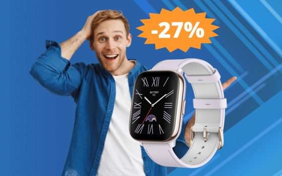 Amazfit Active: sconto IMPERDIBILE del 27% su Amazon