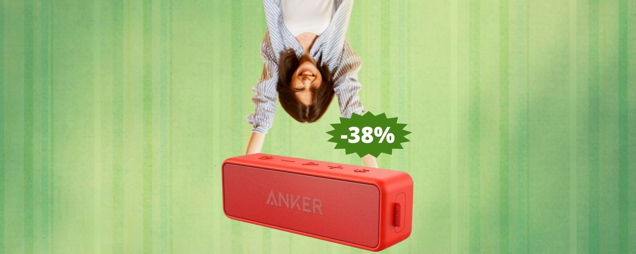 Anker Soundcore 2: IMPERDIBILE a questo prezzo su Amazon (-38%)