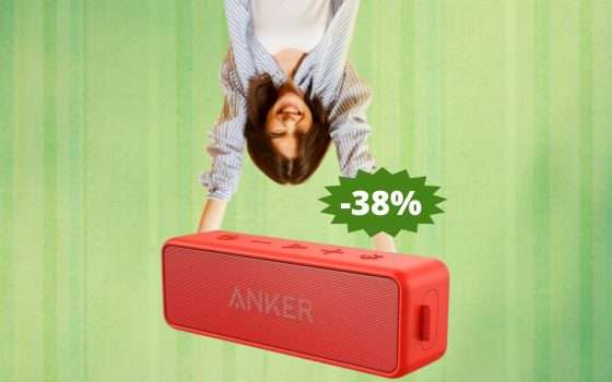 Anker Soundcore 2: IMPERDIBILE a questo prezzo su Amazon (-38%)