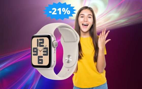 Apple Watch SE: sconto IMPERDIBILE del 21% su Amazon