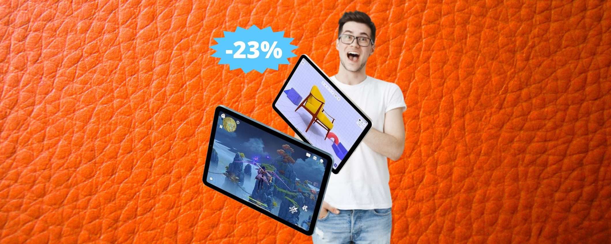 Apple iPad Air 2022: sconto EPICO del 23% su Amazon