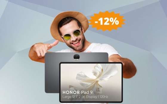 HONOR Pad 9: sconto ESCLUSIVO del 12% su Amazon