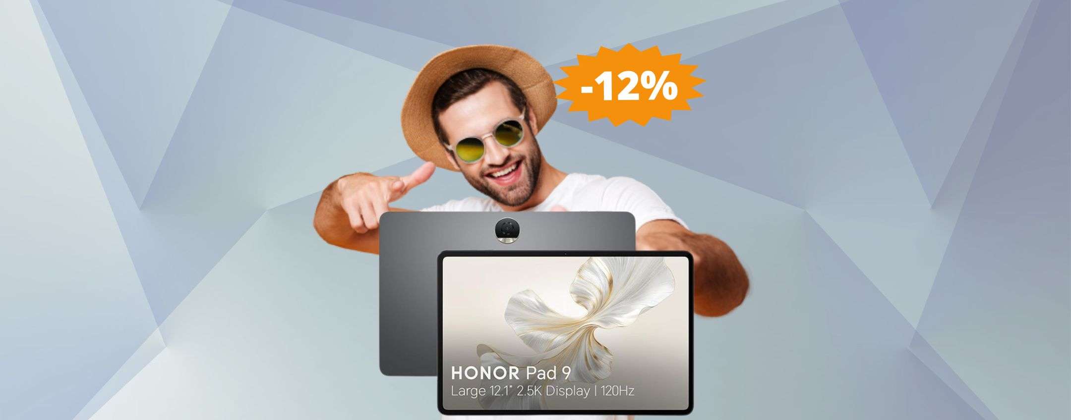 HONOR Pad 9: sconto ESCLUSIVO del 12% su Amazon