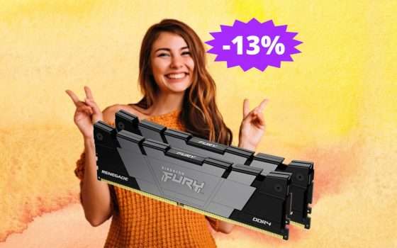 Memorie RAM Kingston FURY da 32GB: l'OCCASIONE che aspettavi