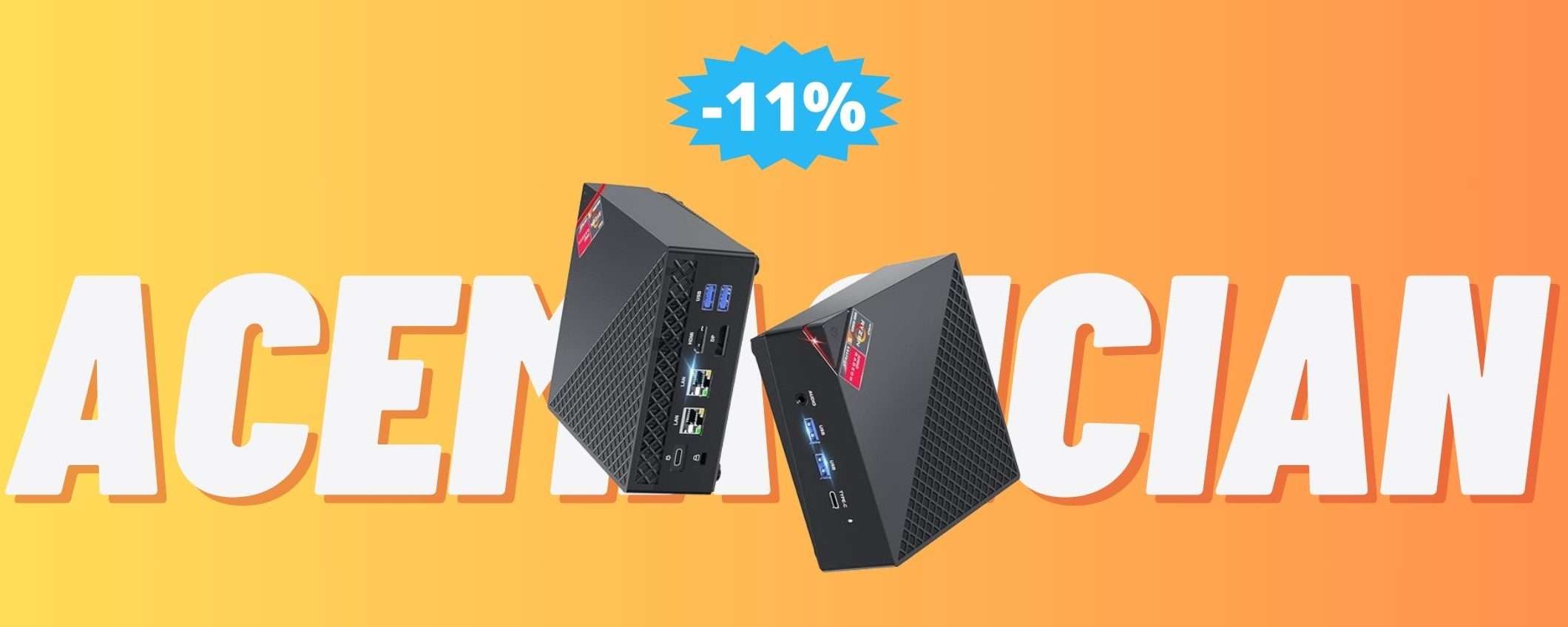 Mini PC ACEMAGICIAN AM06PRO: la POTENZA nel palmo della mano