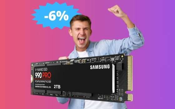 SSD Samsung 990 PRO da 2TB: qualità e prestazioni in SCONTO