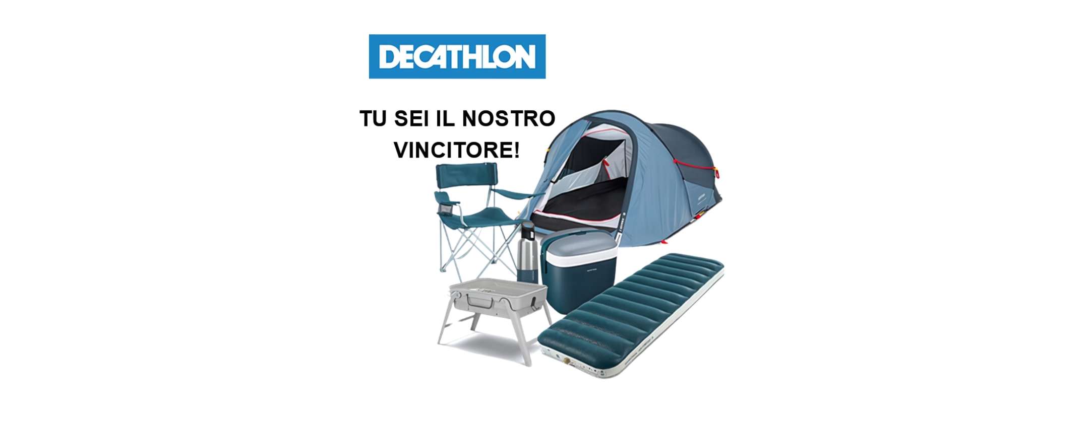 Decathlon regala un set da campeggio, ma è una truffa