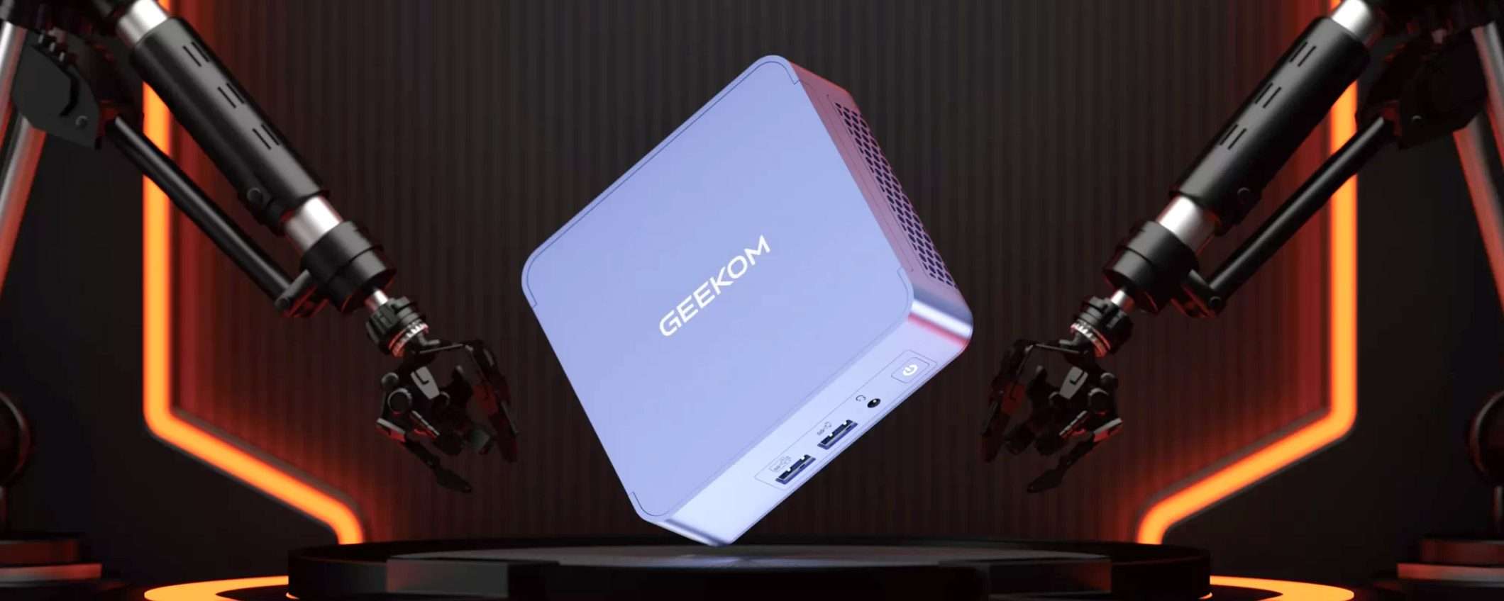 GEEKOM AX8 Pro: il Mini PC è MOSTRUOSO e in sconto a -150€