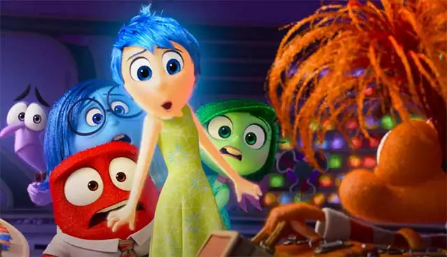 Un fotogramma di Inside Out 2