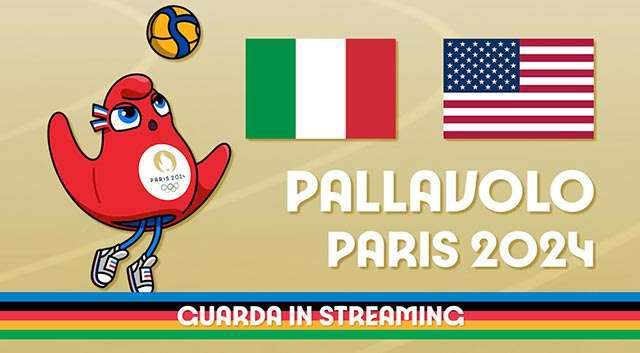 Guarda in streaming Italia-Stati Uniti, finale per la medaglia di bronzo nella pallavolo maschile alle Olimpiadi