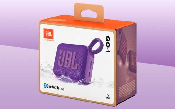 Senti come suona lo sconto: -26% sullo speaker wireless JBL GO 4