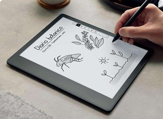 Il design di Kindle Scribe