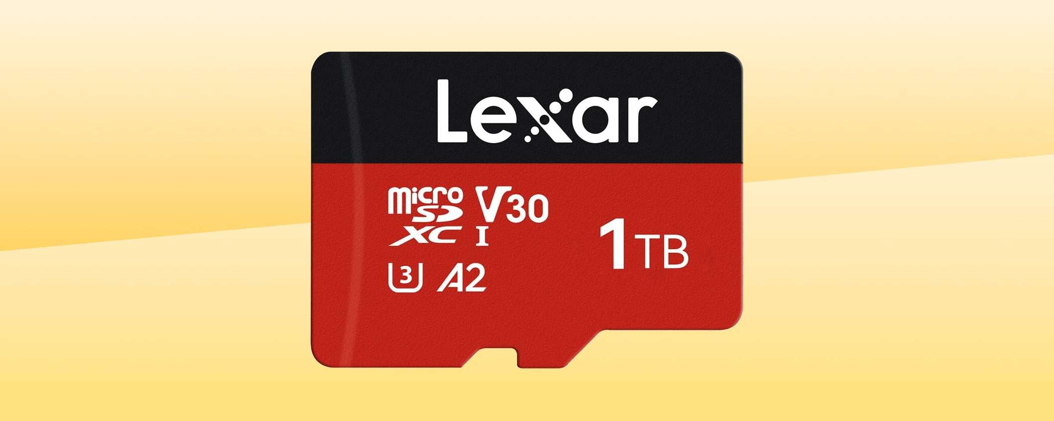 Ecco il PREZZO MINIMO STORICO per la microSD Lexar da 1 TB