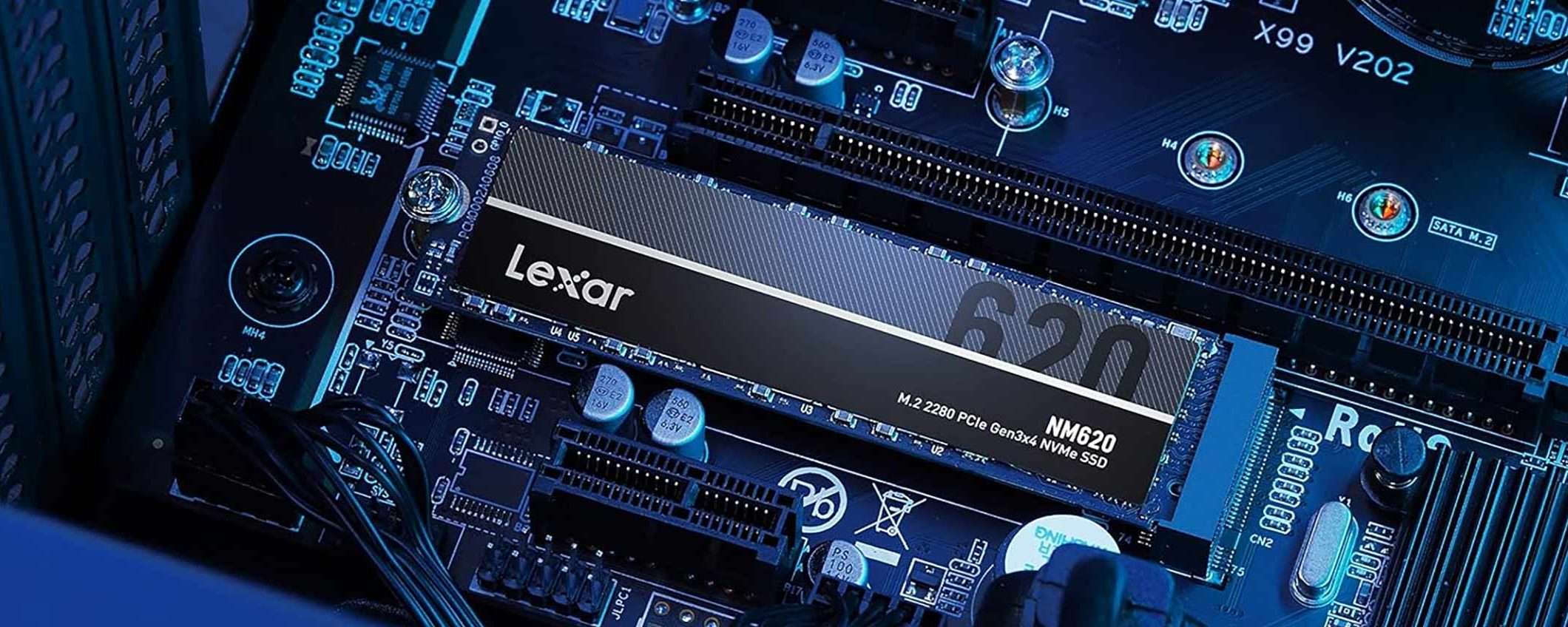 SSD 2 TB (3500 MB/s): SUPER SCONTO su Lexar NM620