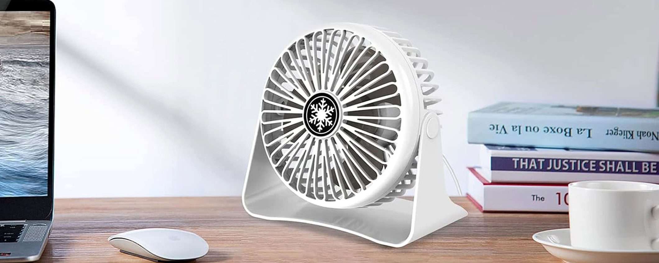 Sconfiggi il grande caldo con il mini ventilatore USB a soli 12€