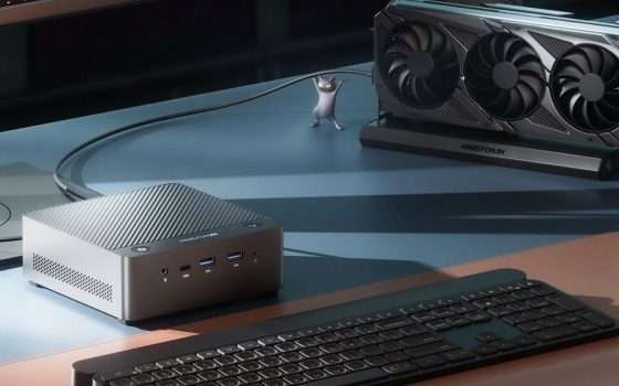 Nuovo Mini PC con CPU Intel Core Ultra e tasto Copilot a -159€