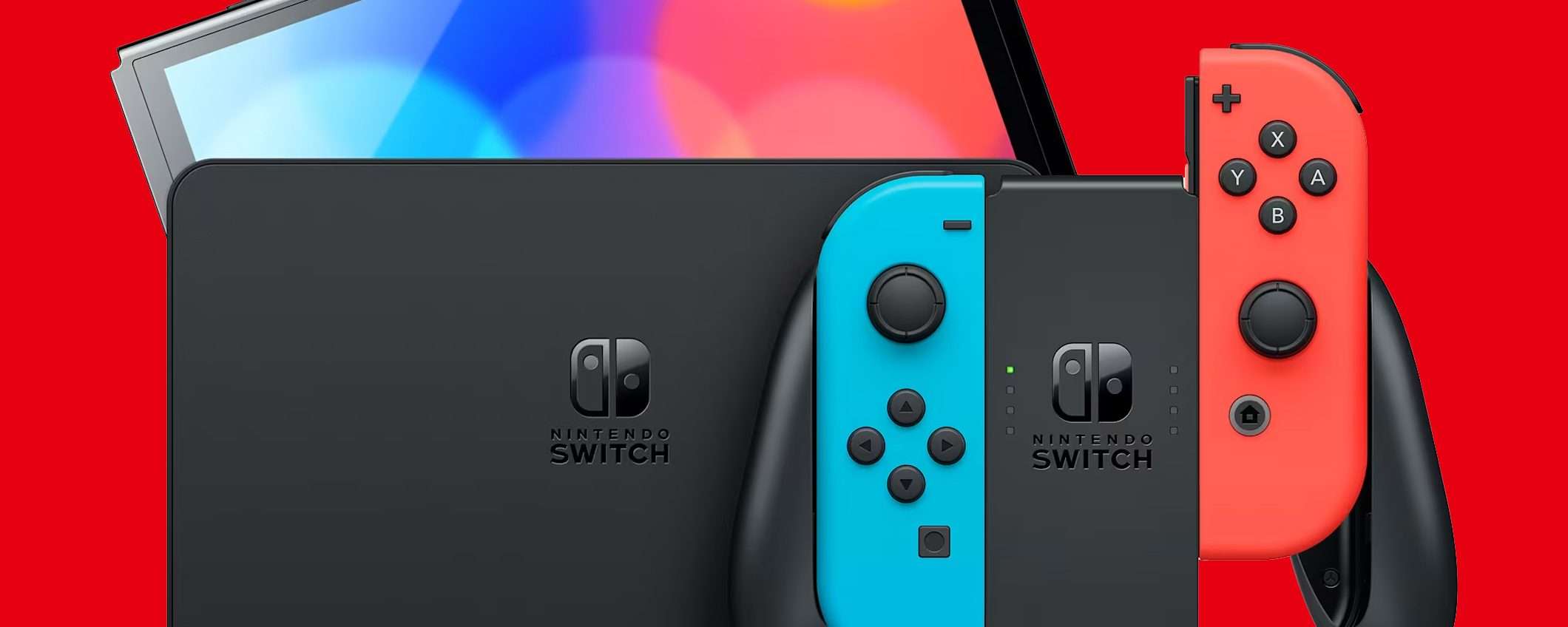 Nintendo Switch OLED in FORTE SCONTO, -70€: affare dell'estate