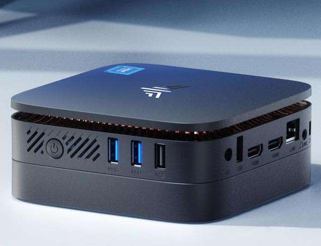 NiPoGi AK1 Plus: il design del Mini PC