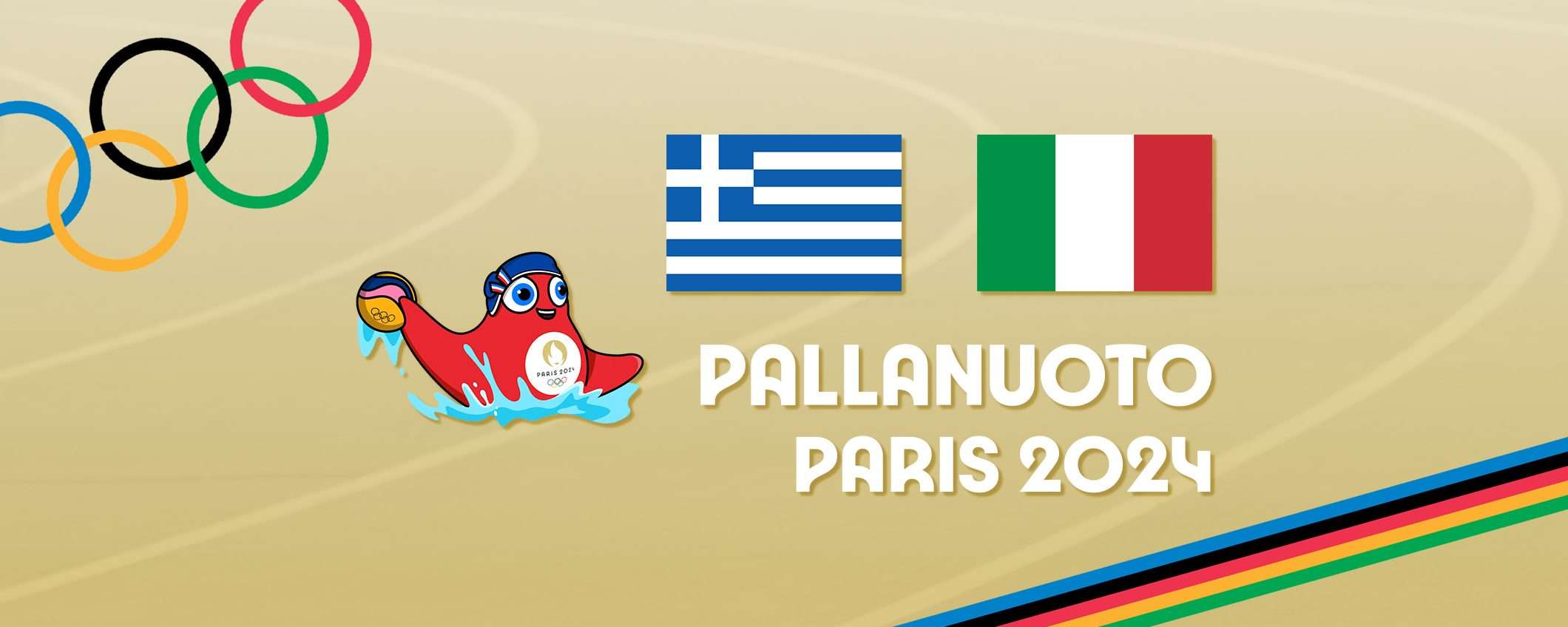 Olimpiadi, pallanuoto: Grecia-Italia in streaming (anche dall'estero)