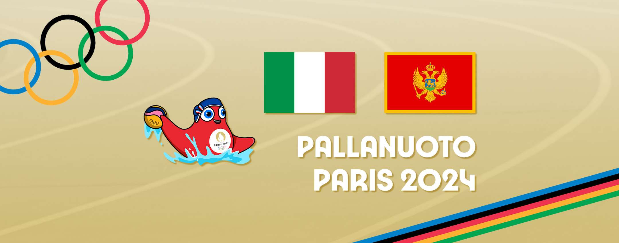 Pallanuoto Olimpiadi: Italia-Montenegro in streaming (anche estero)