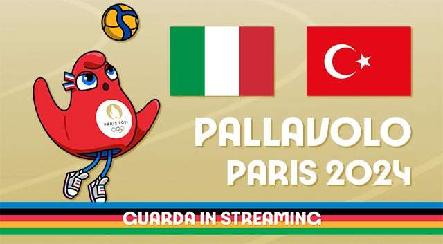 Olimpiadi: guarda in streaming Italia-Turchia, pallavolo femminile