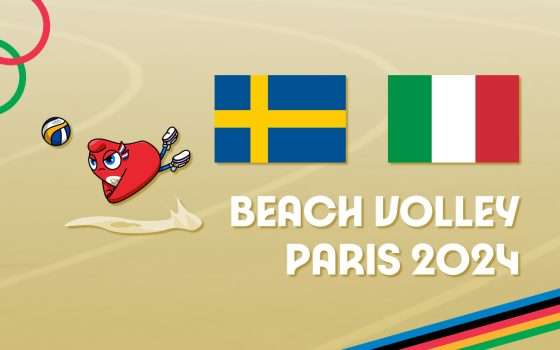 Svezia-Italia, beach volley Olimpiadi in streaming anche dall'estero