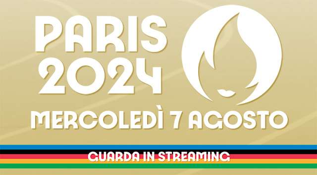 Guarda in streaming le gare di mercoledì 7 agosto alle Olimpiadi di Parigi 2024