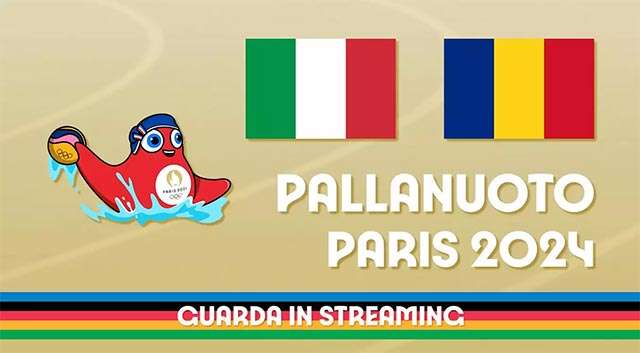 Olimpiadi: guarda in streaming Italia-Romania, pallanuoto maschile