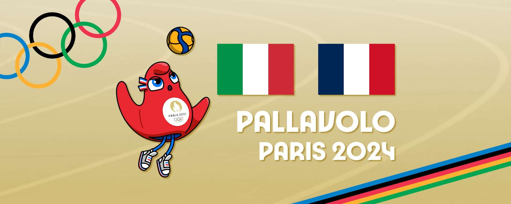 Italia-Francia, pallavolo maschile in streaming (anche dall'estero)