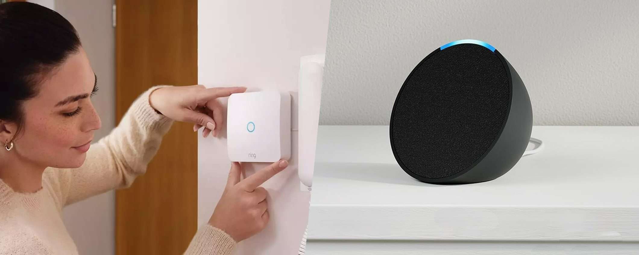 AFFARE: Ring Intercom ed Echo Pop, insieme a -42%