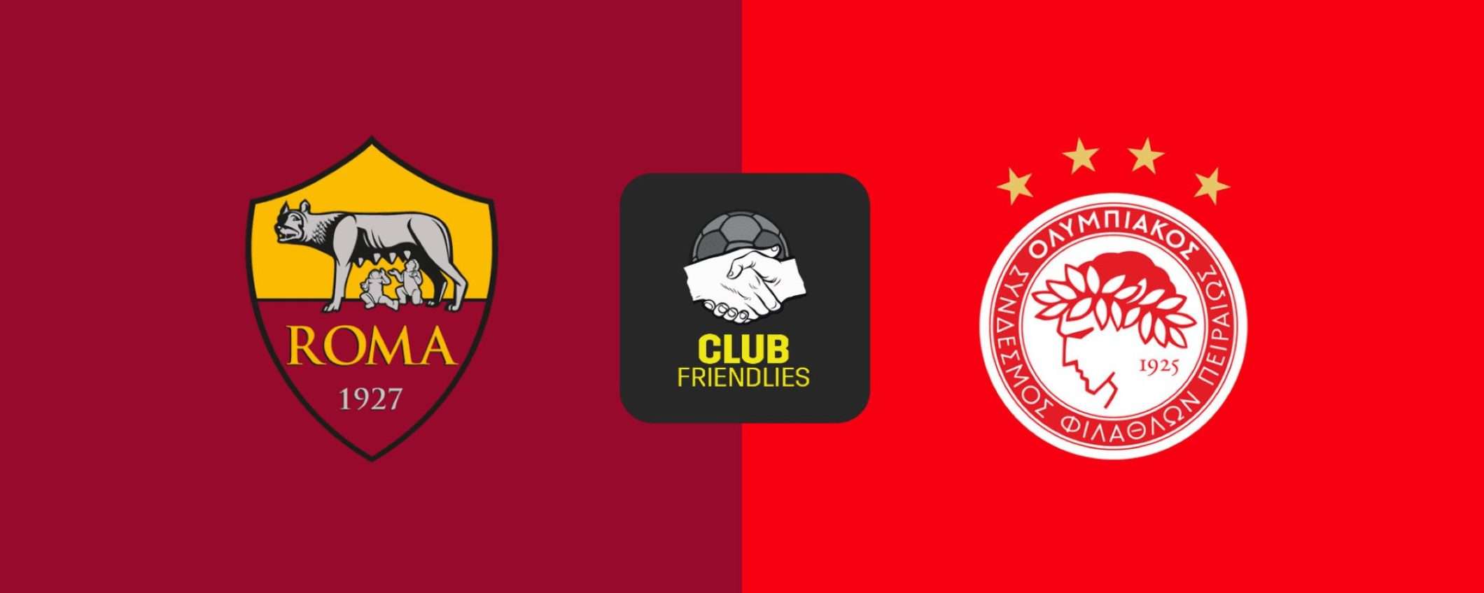 Come vedere Roma-Olympiakos in diretta streaming