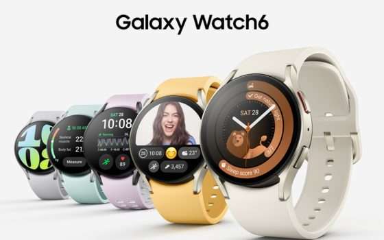 Samsung Galaxy Watch6: INCREDIBILE a 184€, da avere subito