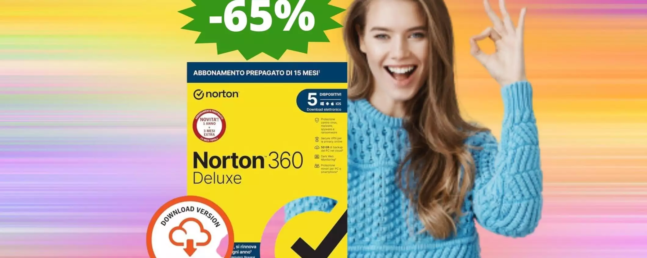 Rafforza la tua sicurezza online con Norton 360 e il dark web monitoring