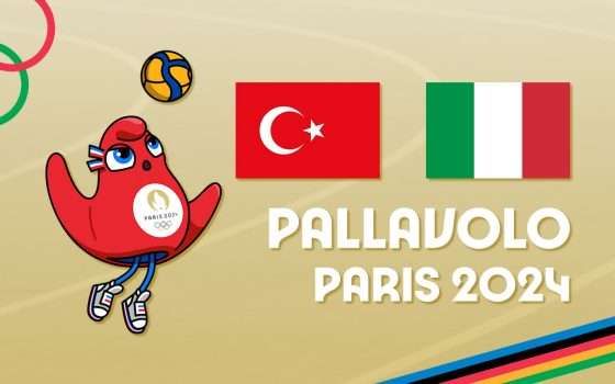 Pallavolo: come vedere Turchia-Italia in streaming (Italia ed estero)