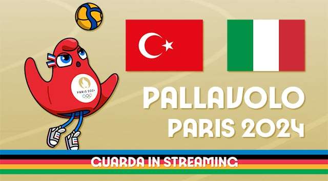 Guarda in streaming Turchia-Italia, la semifinale della pallavolo femminile alle Olimpiadi